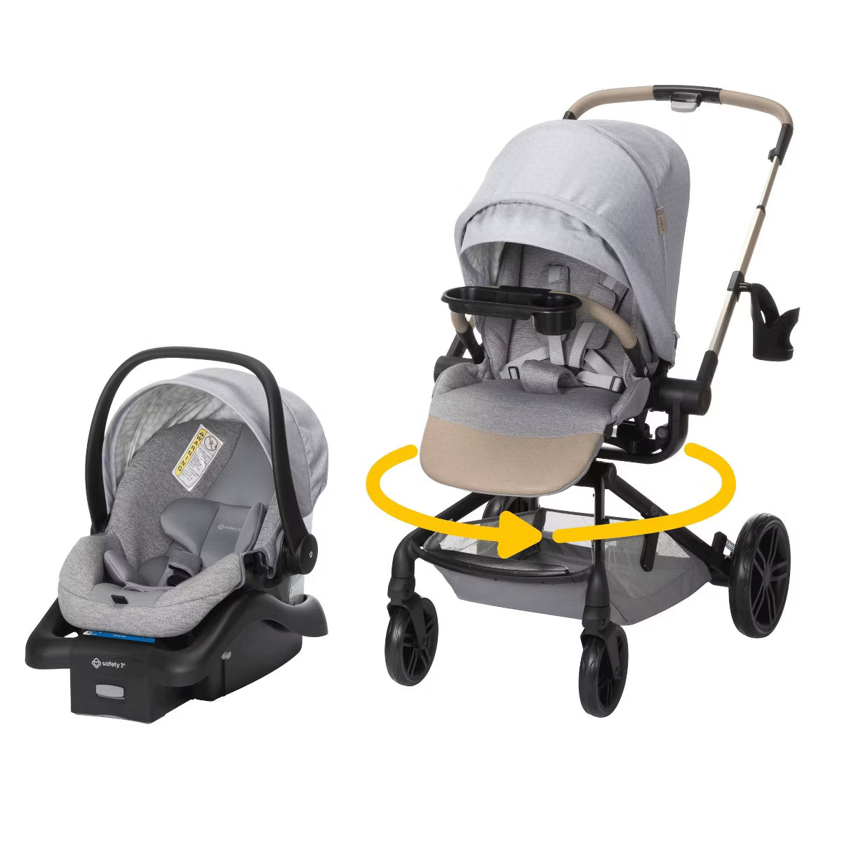 Safety 1st Turn and Go Flex Travel System
