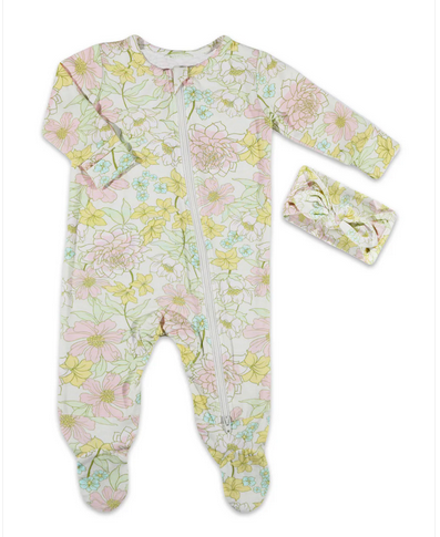 Begonia Footie 2-Piece