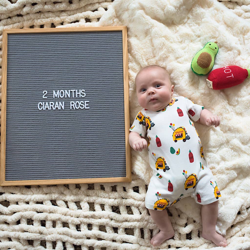 Handmade Organic Avocado Rattle