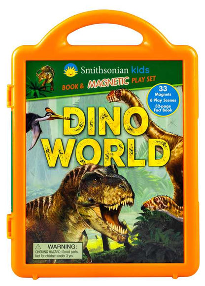 DinoWorld Book and Magnetic Play Set