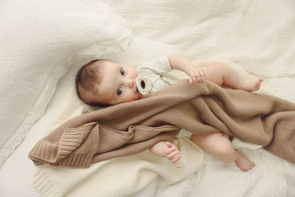 Heritage Knit Baby Blanket