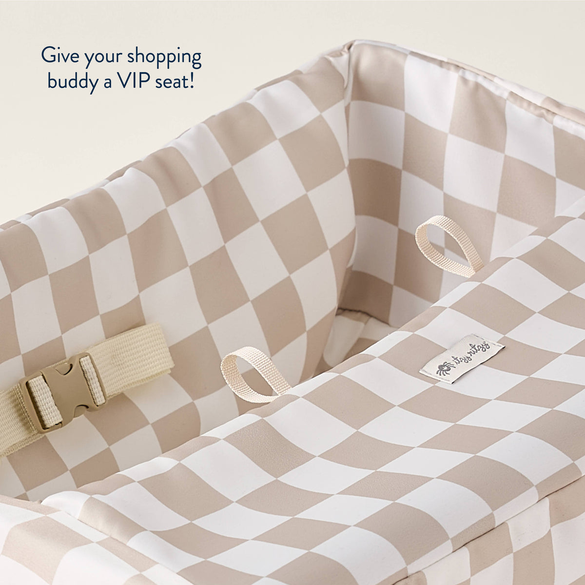 Checkerboard Itzy Shopping Cart Cover™