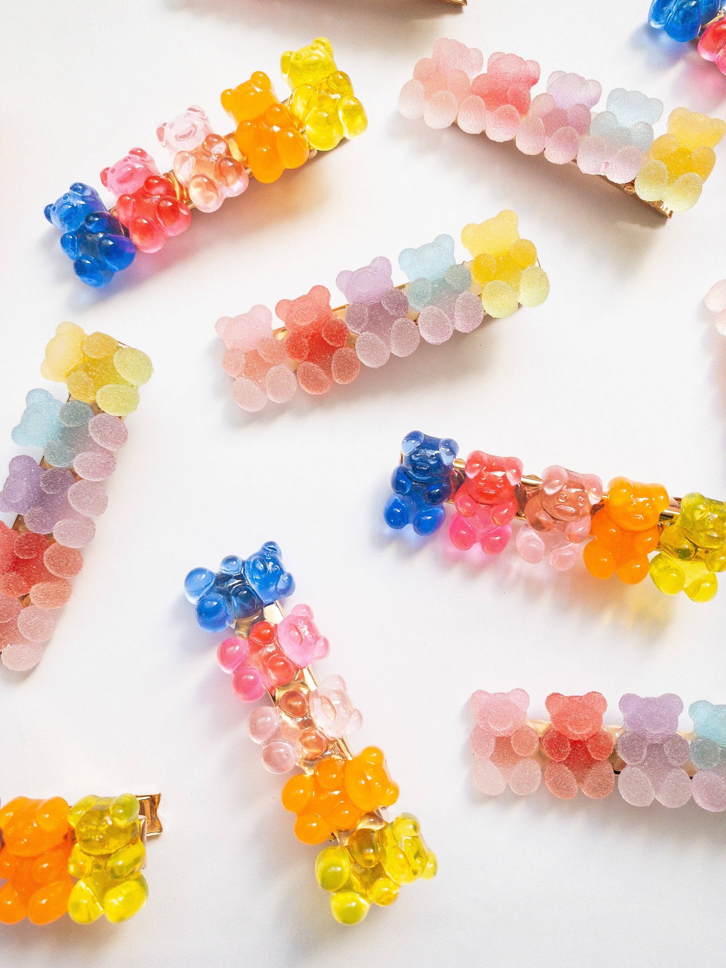 Gummy Bear Hair Clips