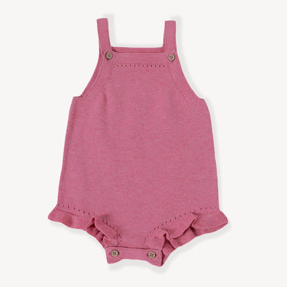 Rose Heather Romper 3 Piece Set
