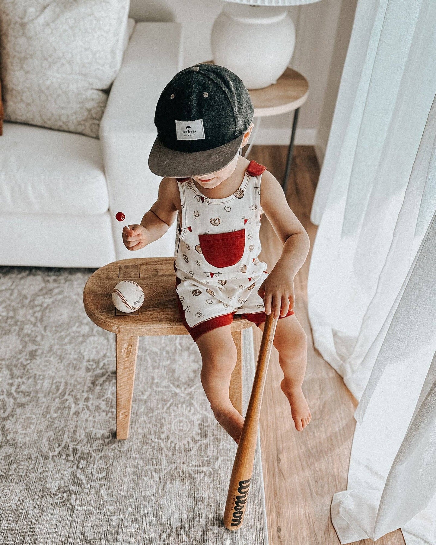 Game Day Organic Romper