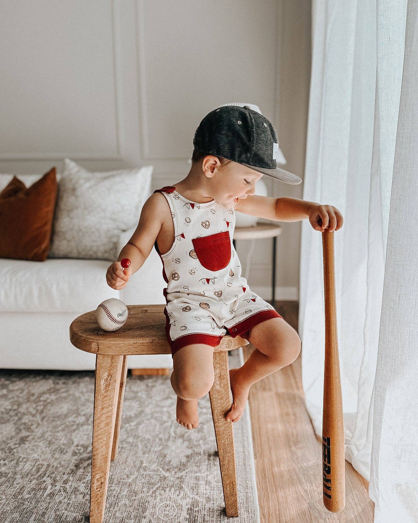 Game Day Organic Romper