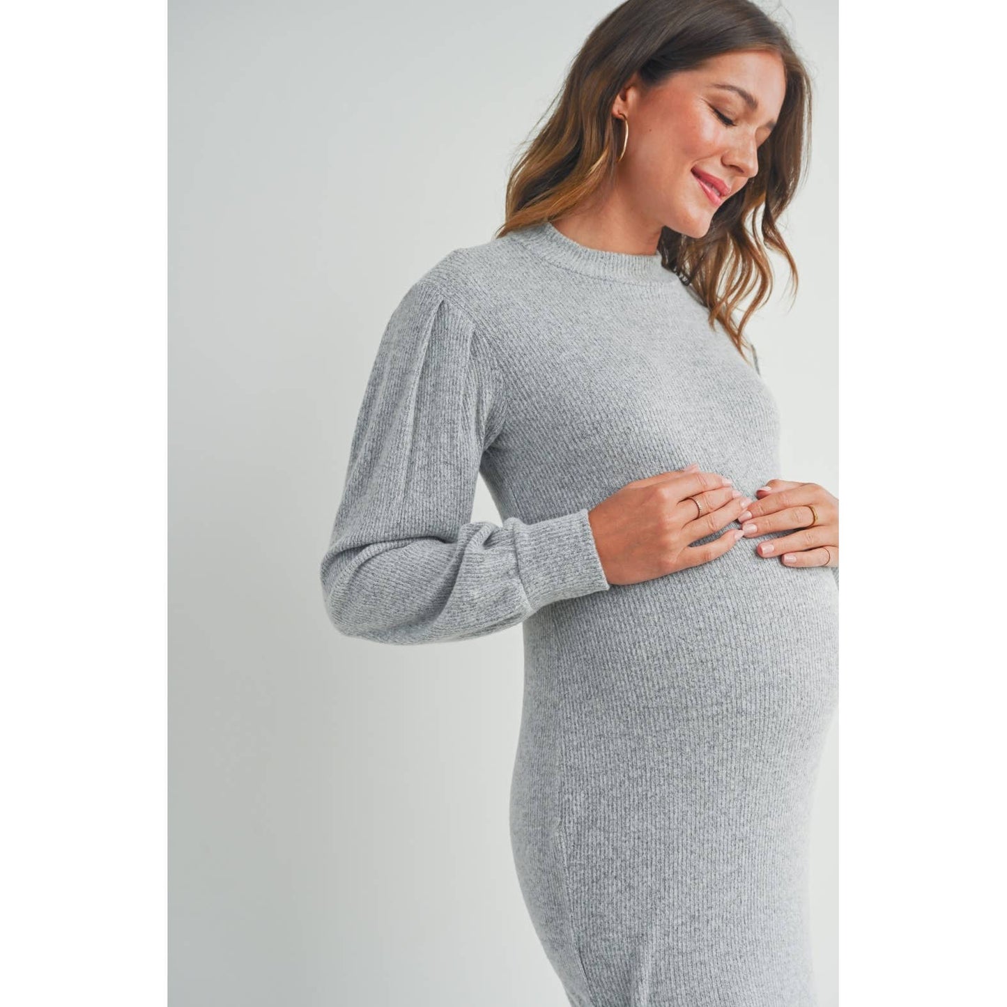 Long Sleeve Maternity Dress
