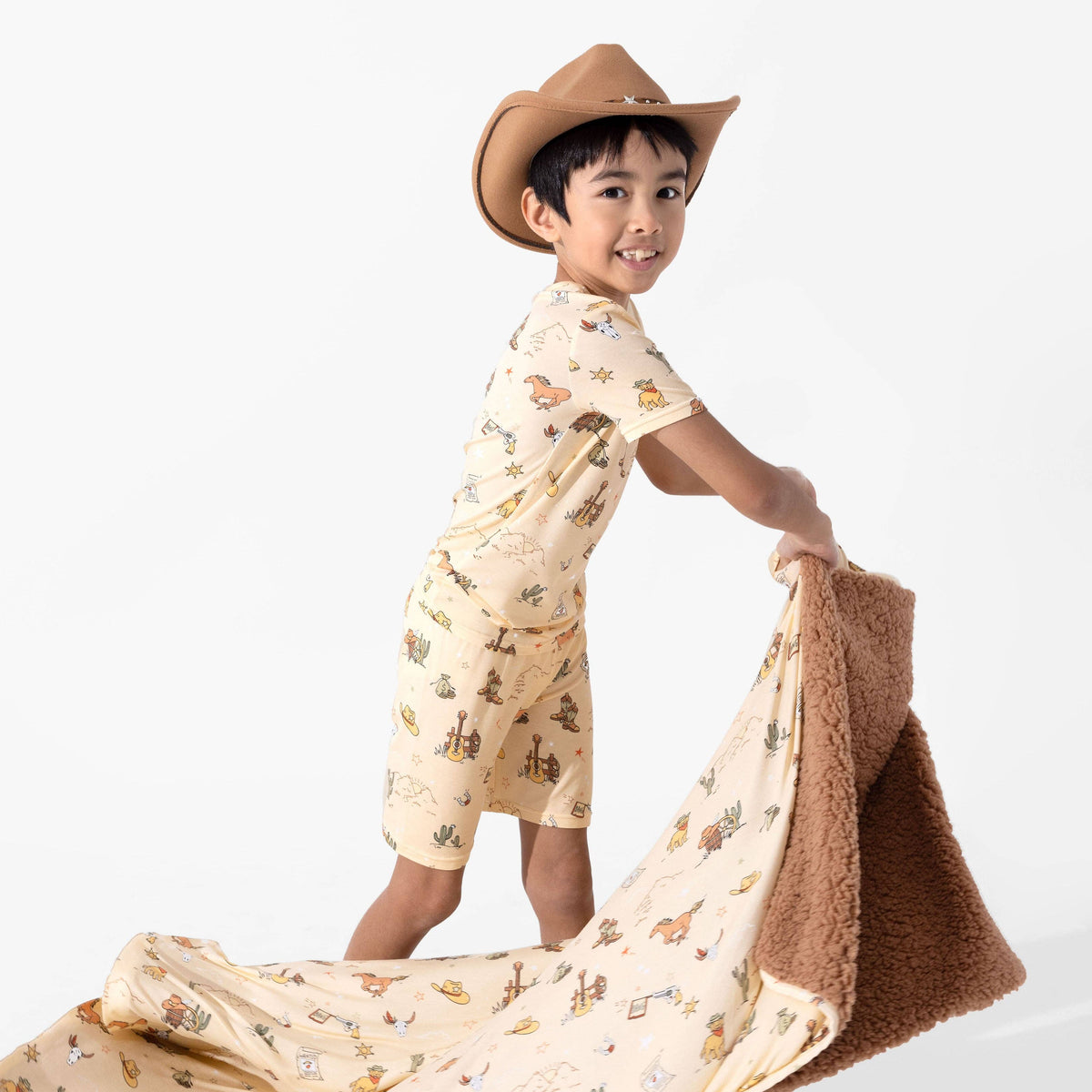 Cowboy Pjs Short Set