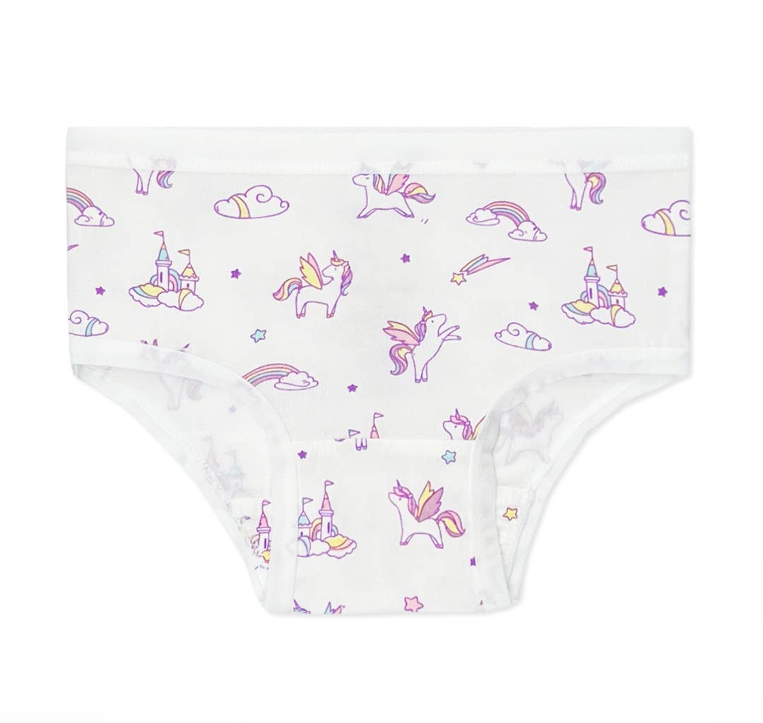 Girl's Bamboo Underwear 7-Pack