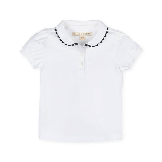 Organic Puff Sleeve Polo