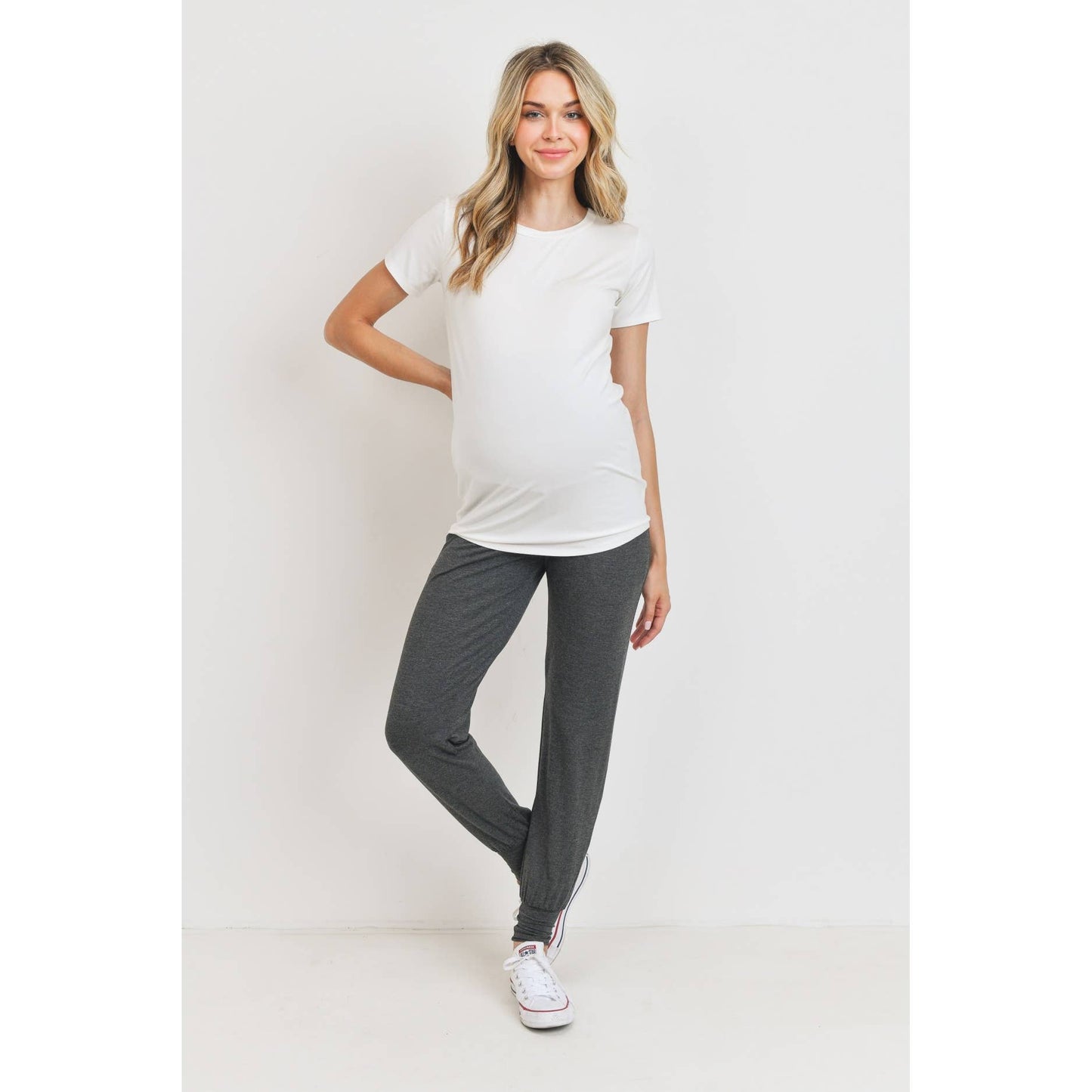 Foldover Jogger Pants