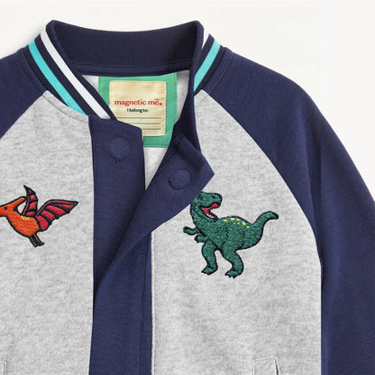 BOYS  FLEECE PATCH 2 PC JCKT SET