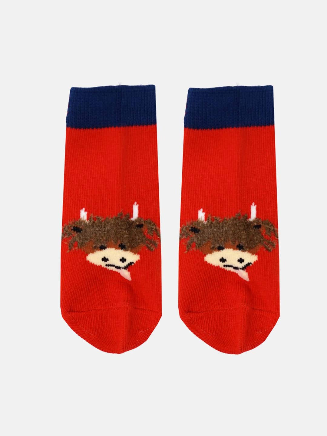 Hamish Highland Cow Fluffy Socks