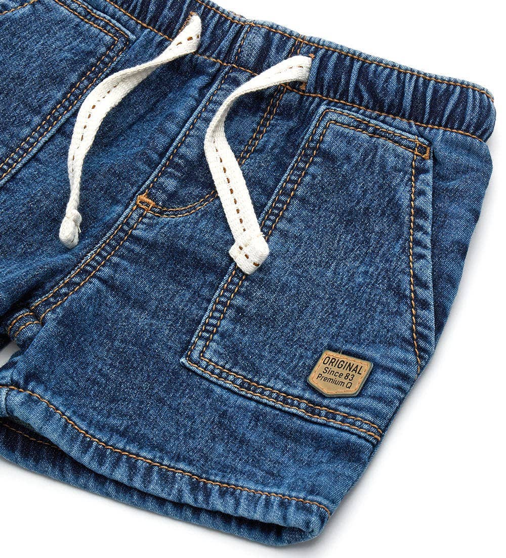 Denim Cotton Shorts