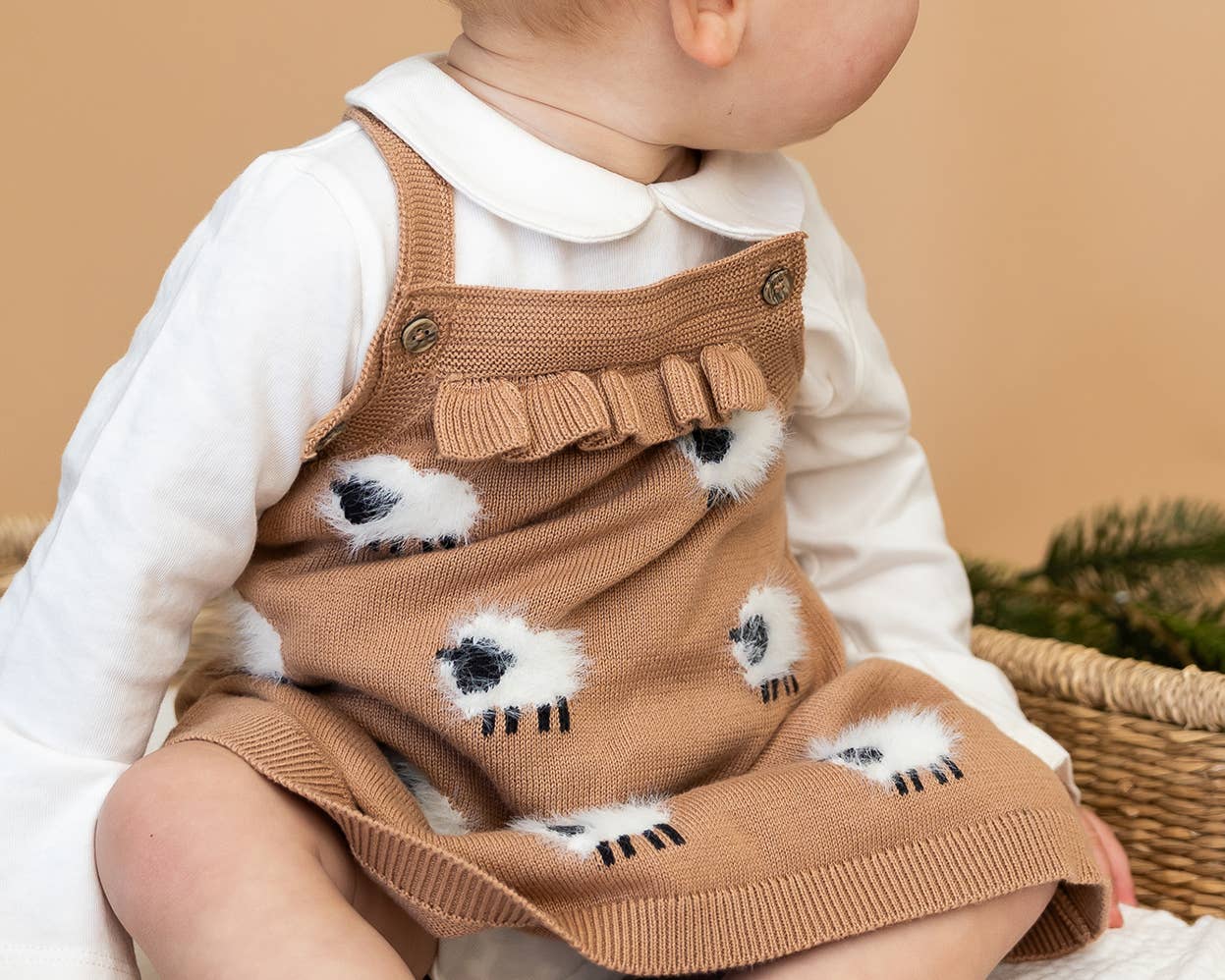 Sheep Knit Dress Set