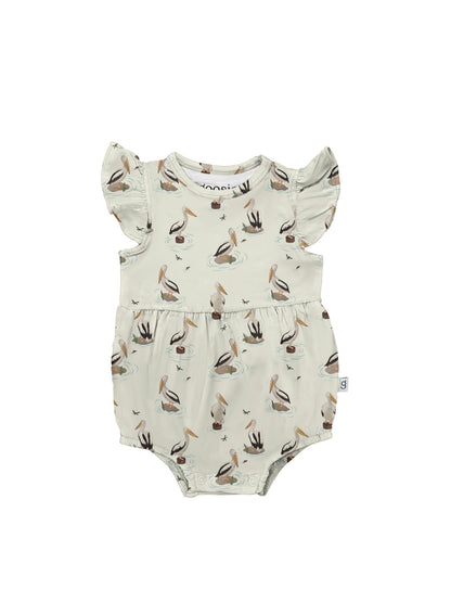 Coastal Pelicans - Flutter Bubble