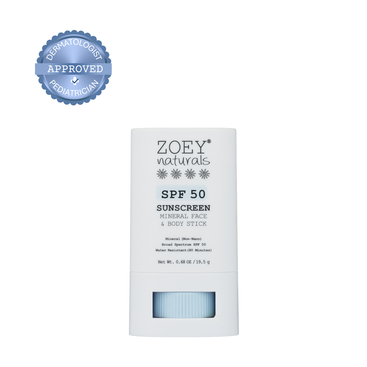 Fragrance Free SPF 50 Mineral Sunscreen Stick