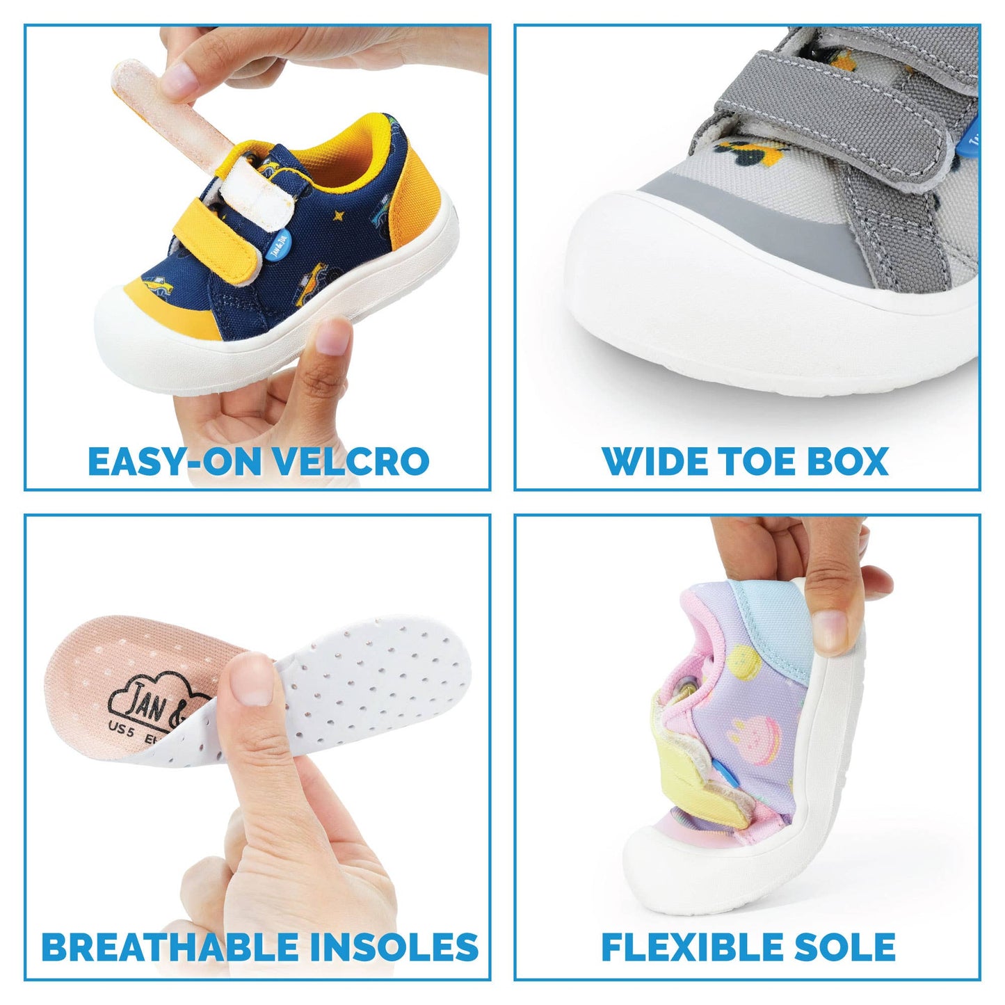 Apricot Flower Toddler Sneakers