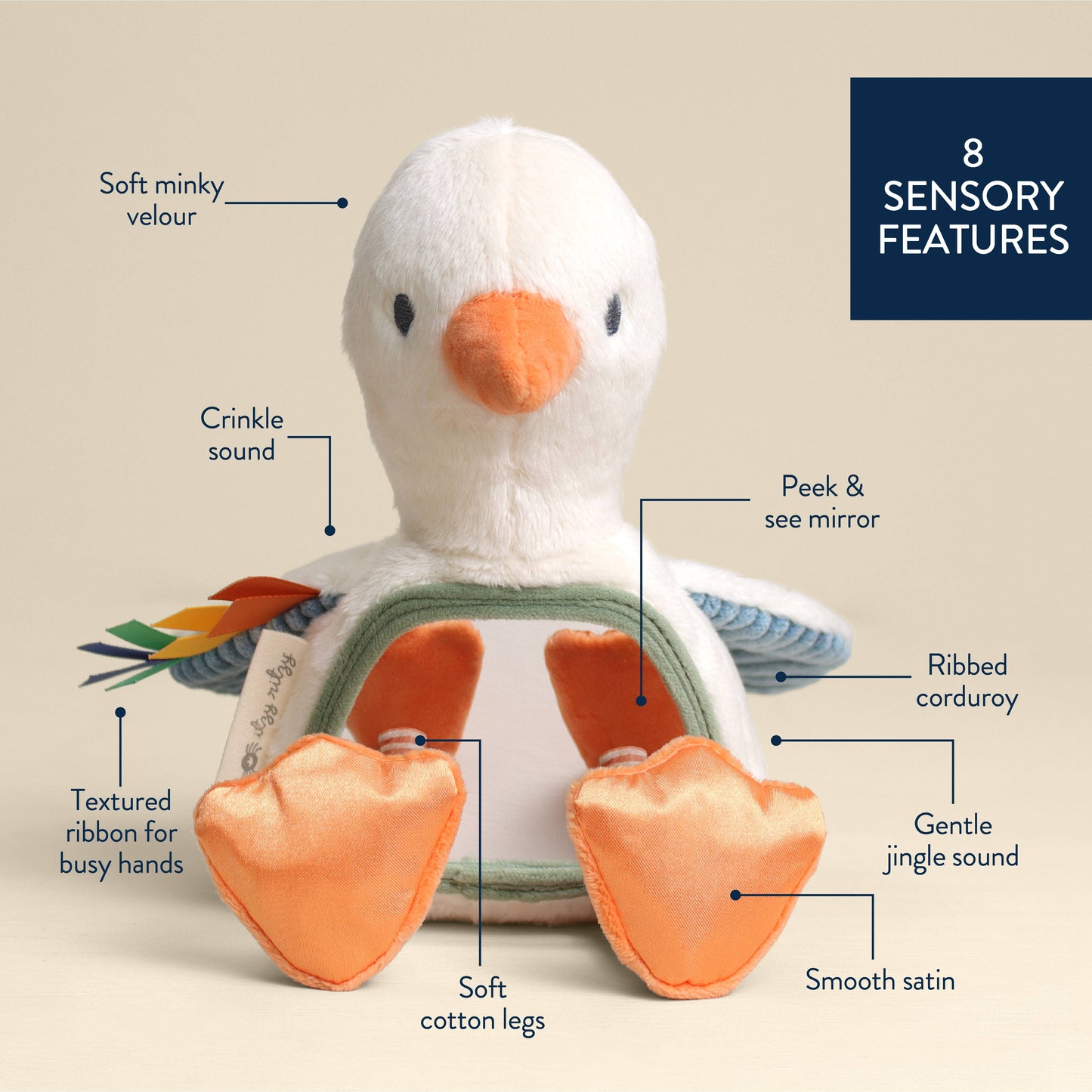 Itzy Bitzy Mirror™ - Goose