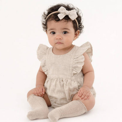 Gabriella Sleeveless Romper 3pc Set