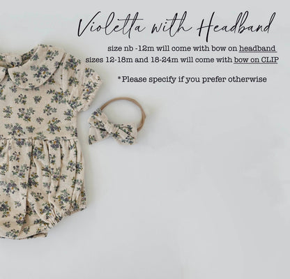 Violetta Floral Romper