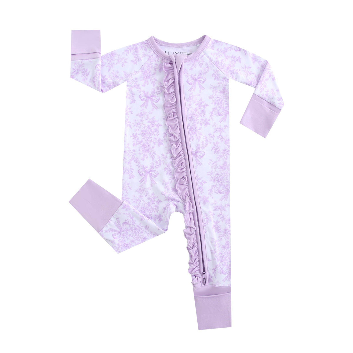 Bows & Blooms Ruffled Pjs