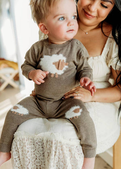 Sheep Pullover & Pant Set