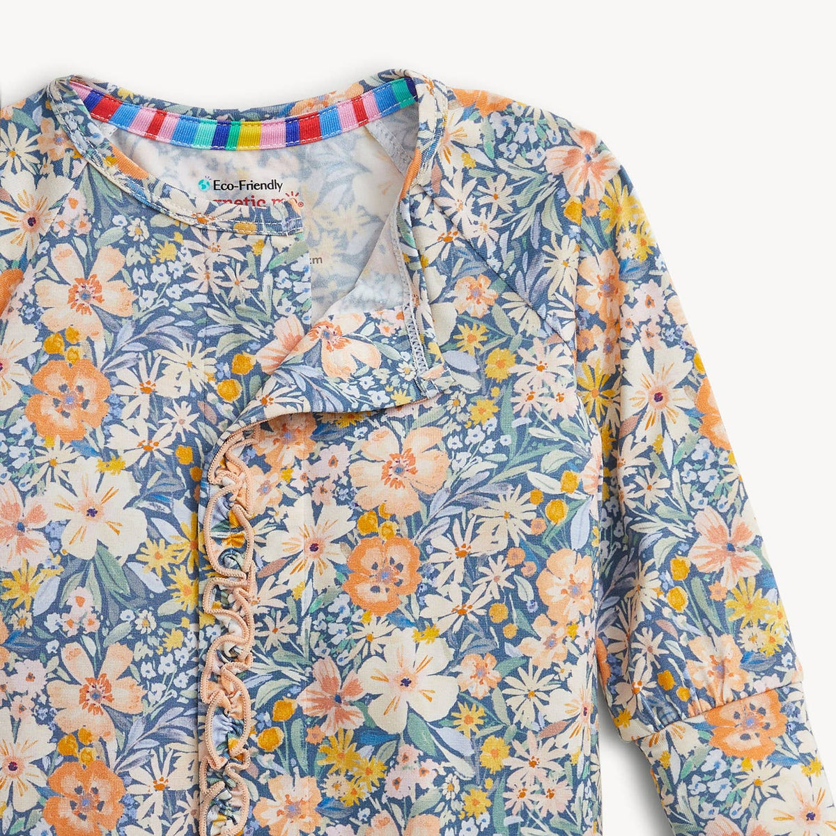 FLORA MODAL RUFFLE CONV COVERALL