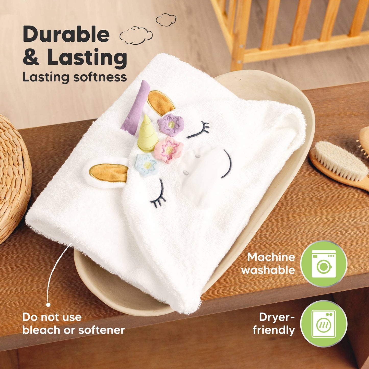 Playpals Hooded Baby Towels