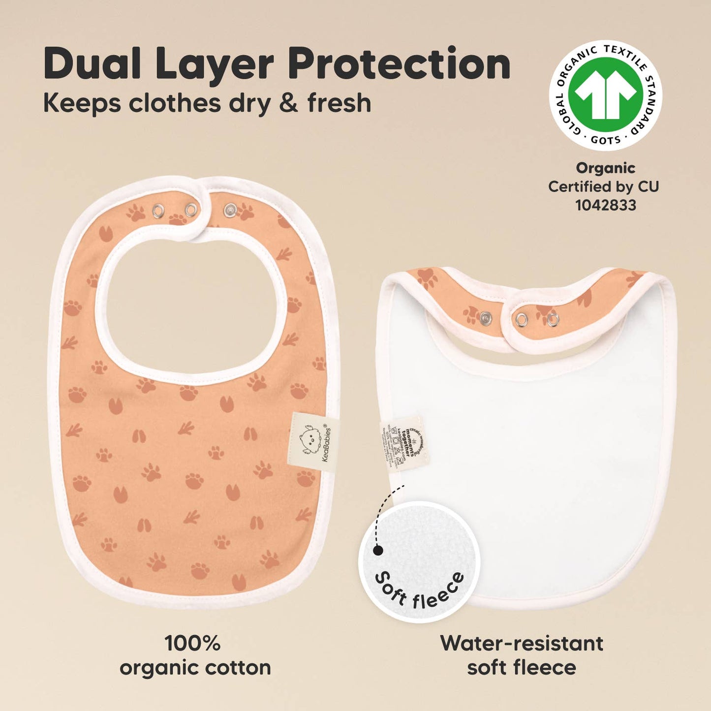 8-pack Urban Drool Bibs Wilderness