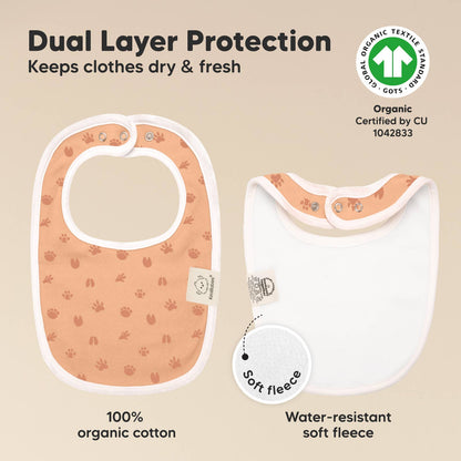 8-pack Urban Drool Bibs Wilderness