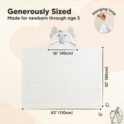 Playpals Hooded Baby Towels