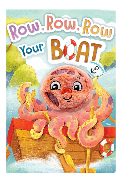 Row, Row, Row Your Boat - Finger Puppet Book