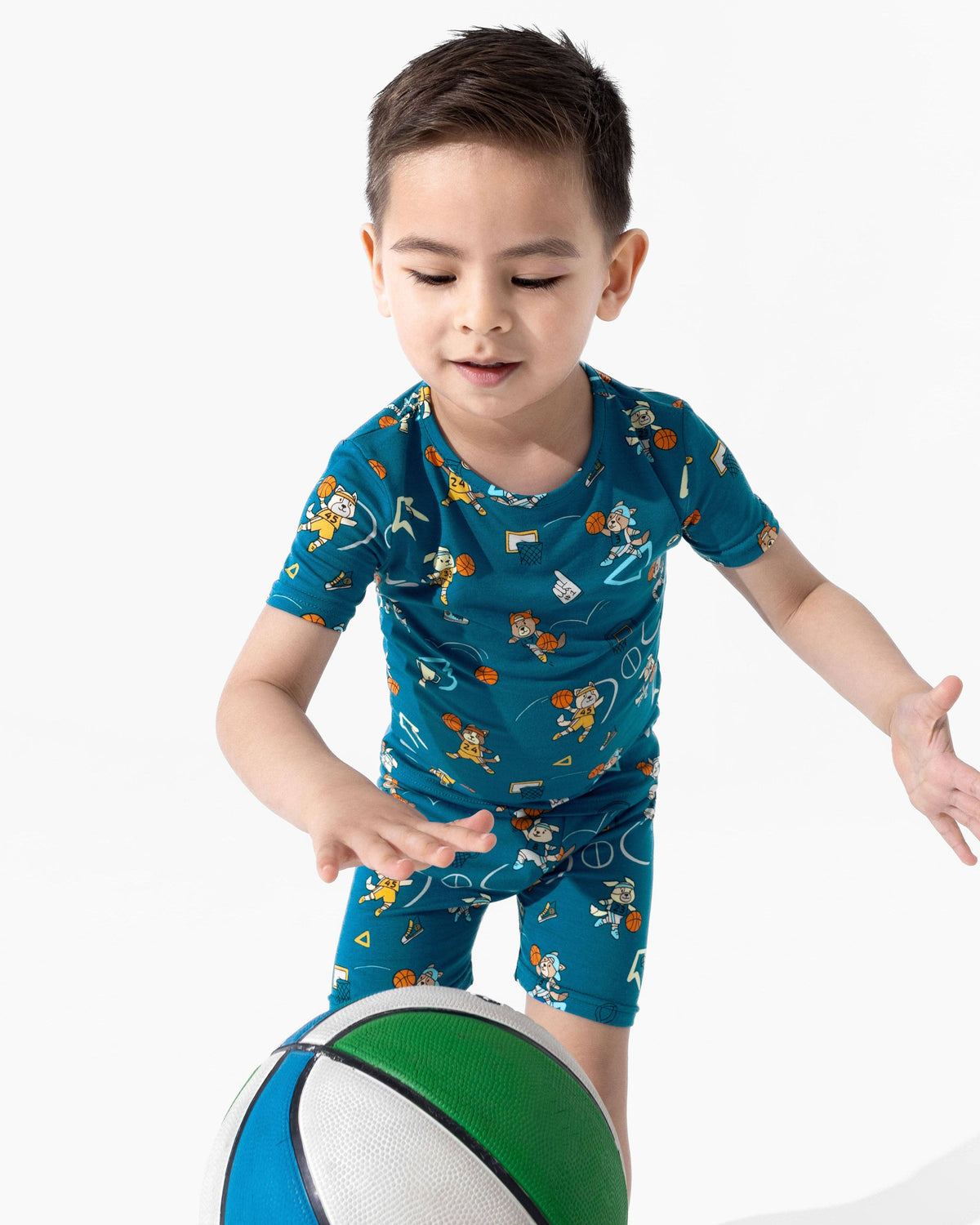 Basketball Pjs Short Set