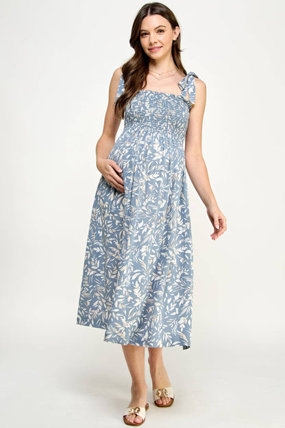 Light Blue Midi Dress