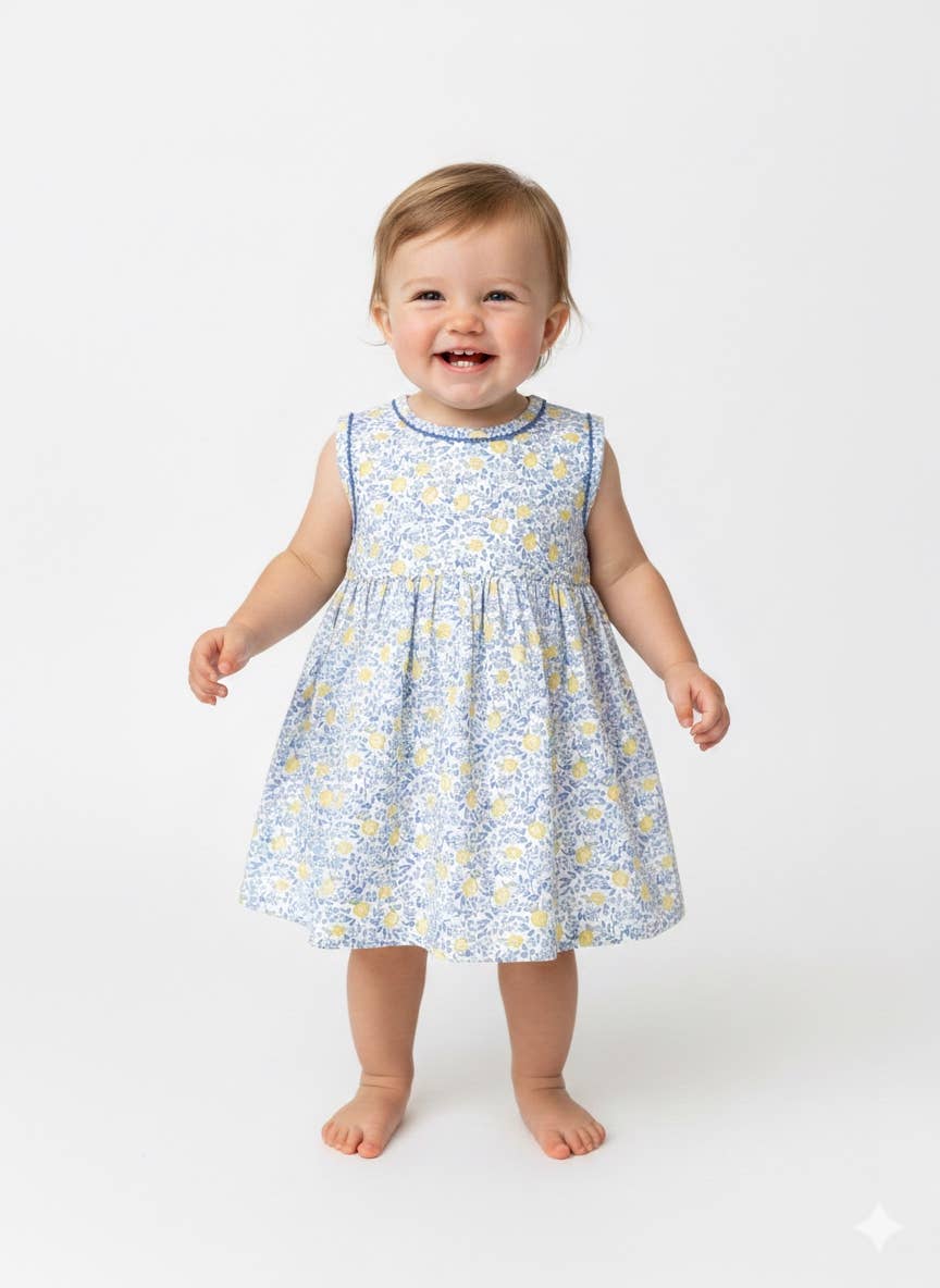 Lemons Dress w/Bloomer