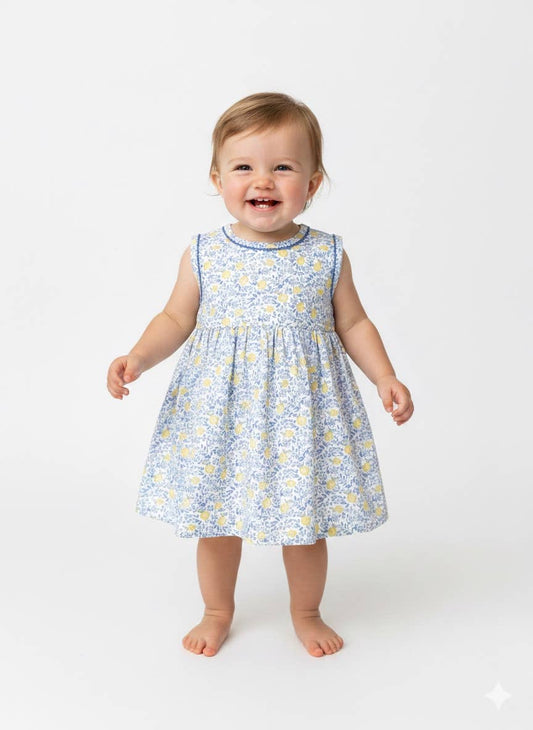 Lemons Dress w/Bloomer