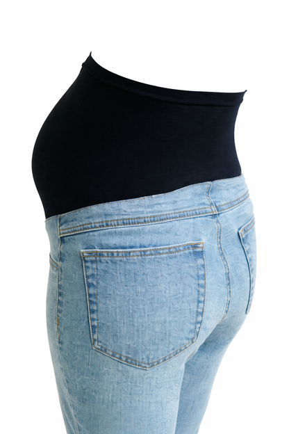 MaternityDad Jean w/ Bellyband in Flora