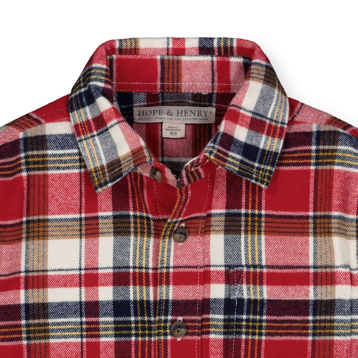 Flannel Button Down Shirt
