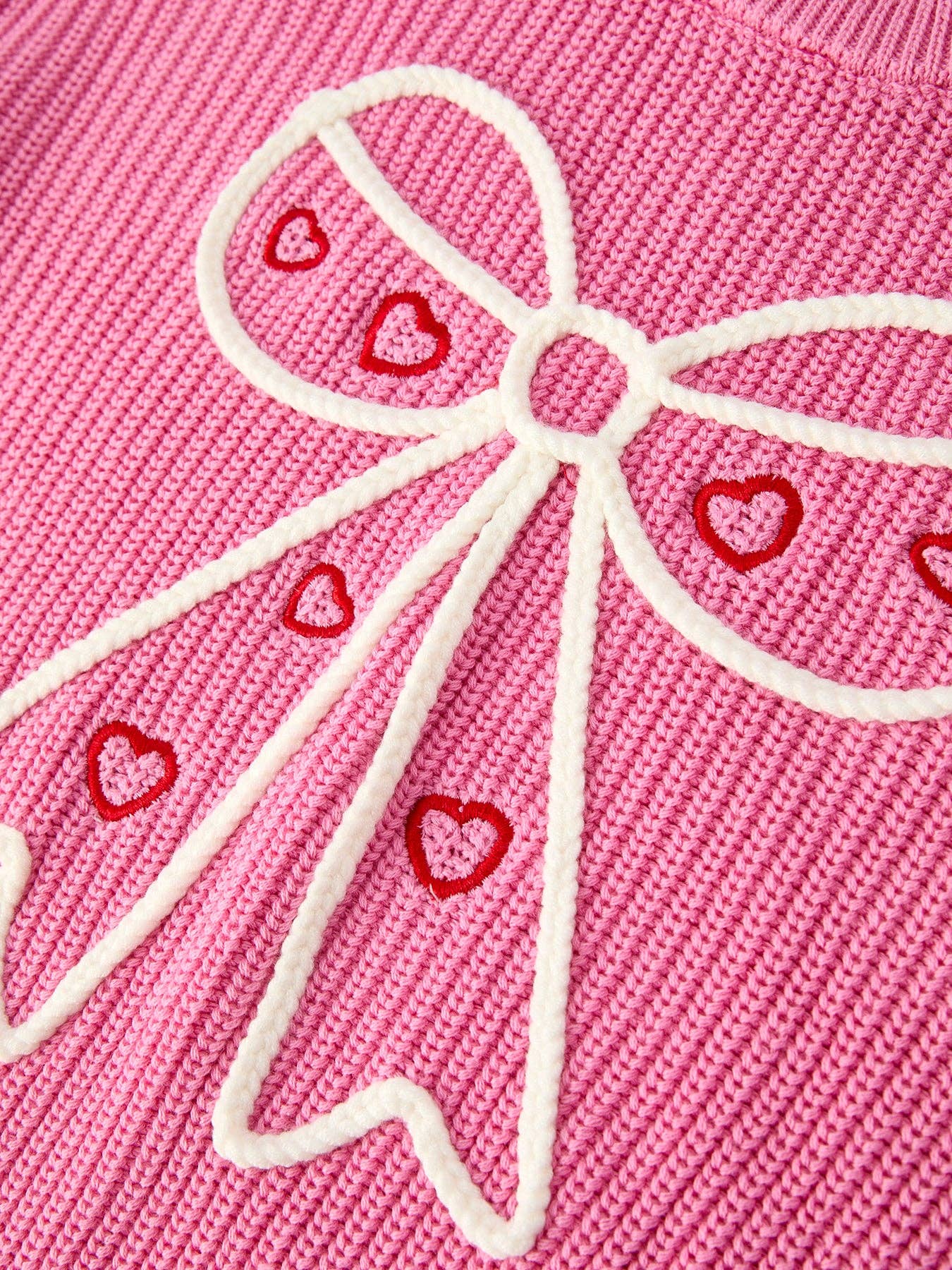 Valentine's Day Bow Sweater
