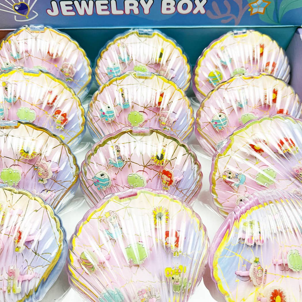Girl Rings Toy in Shell Case