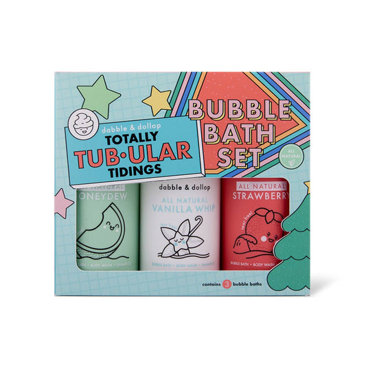 Totally Tub-ular Holiday Bath Set