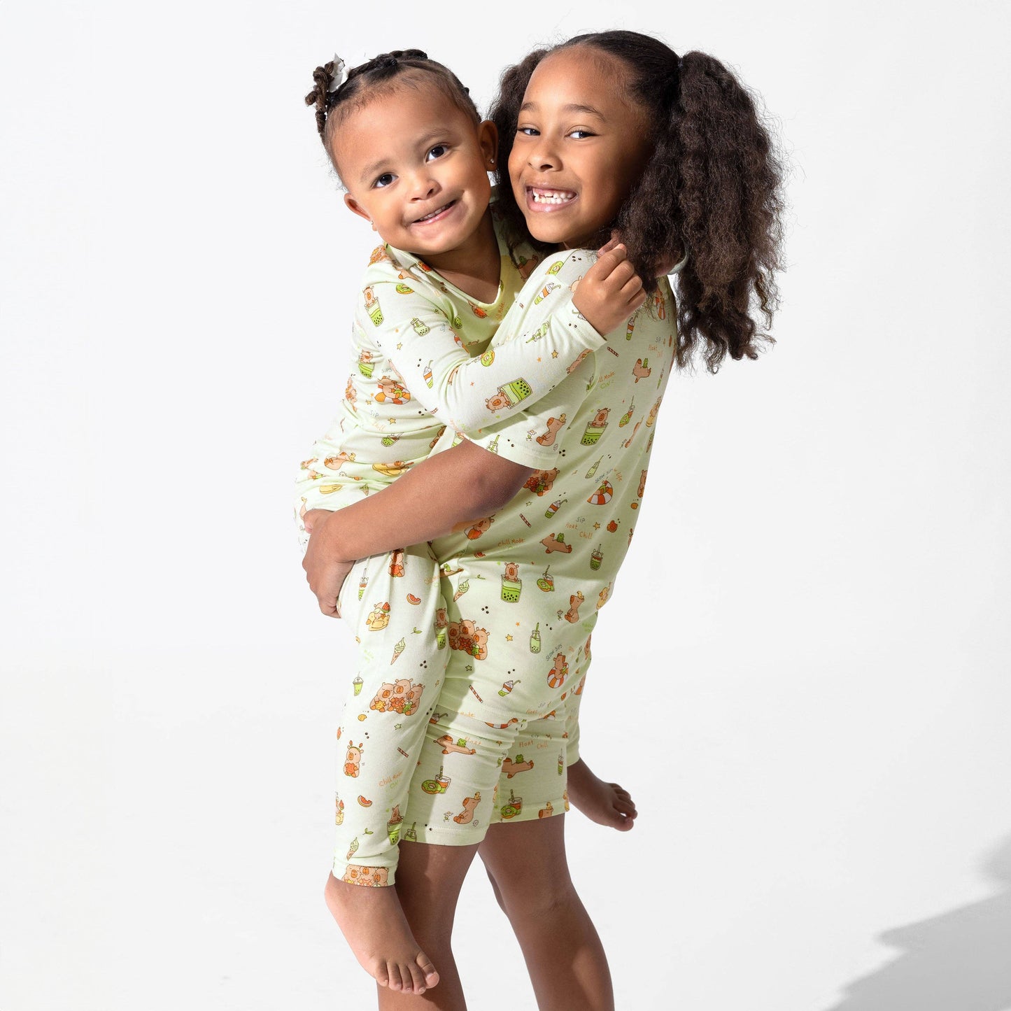 Capybara Pjs Short Set