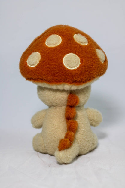 Mushroom Dinosaur  Sporeladon Plush 10"