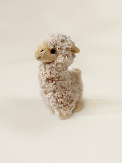 Mini Gift Plush Toy - Beige Alpaca