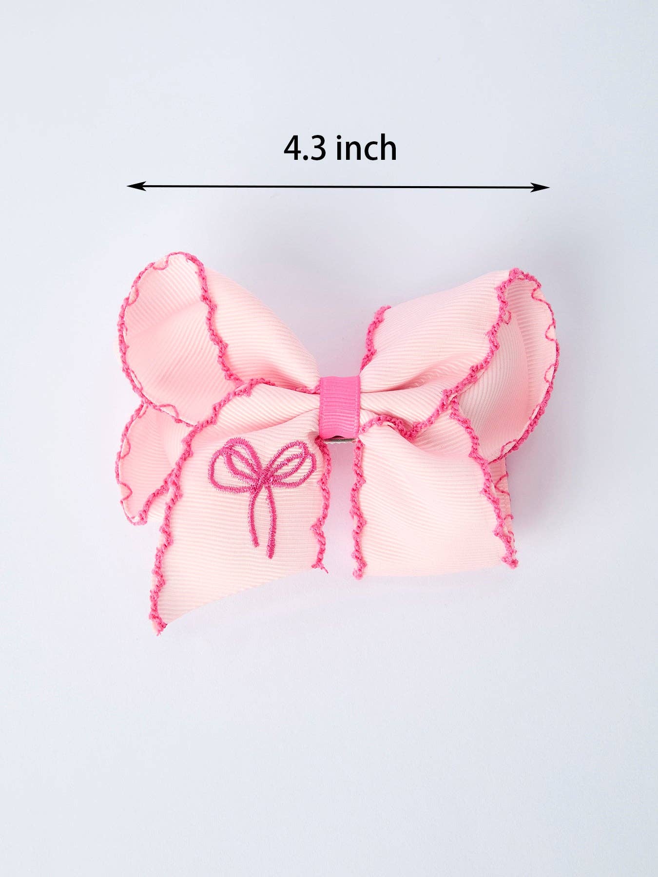 Bow Embroidered Hairpin
