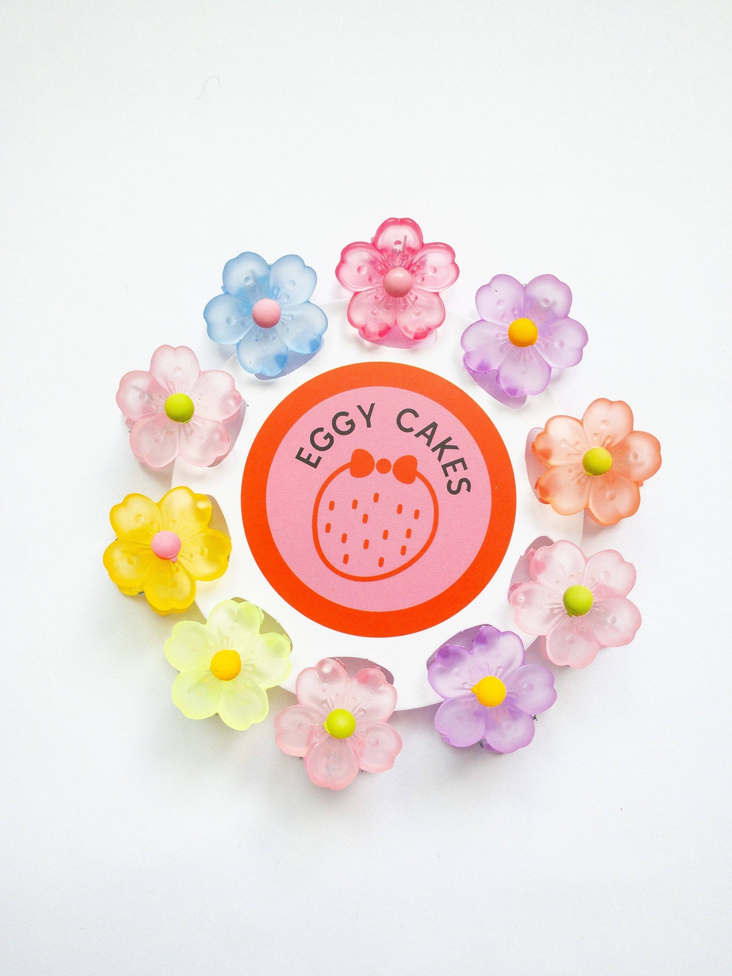 Sakura Flower Small Hair Claws