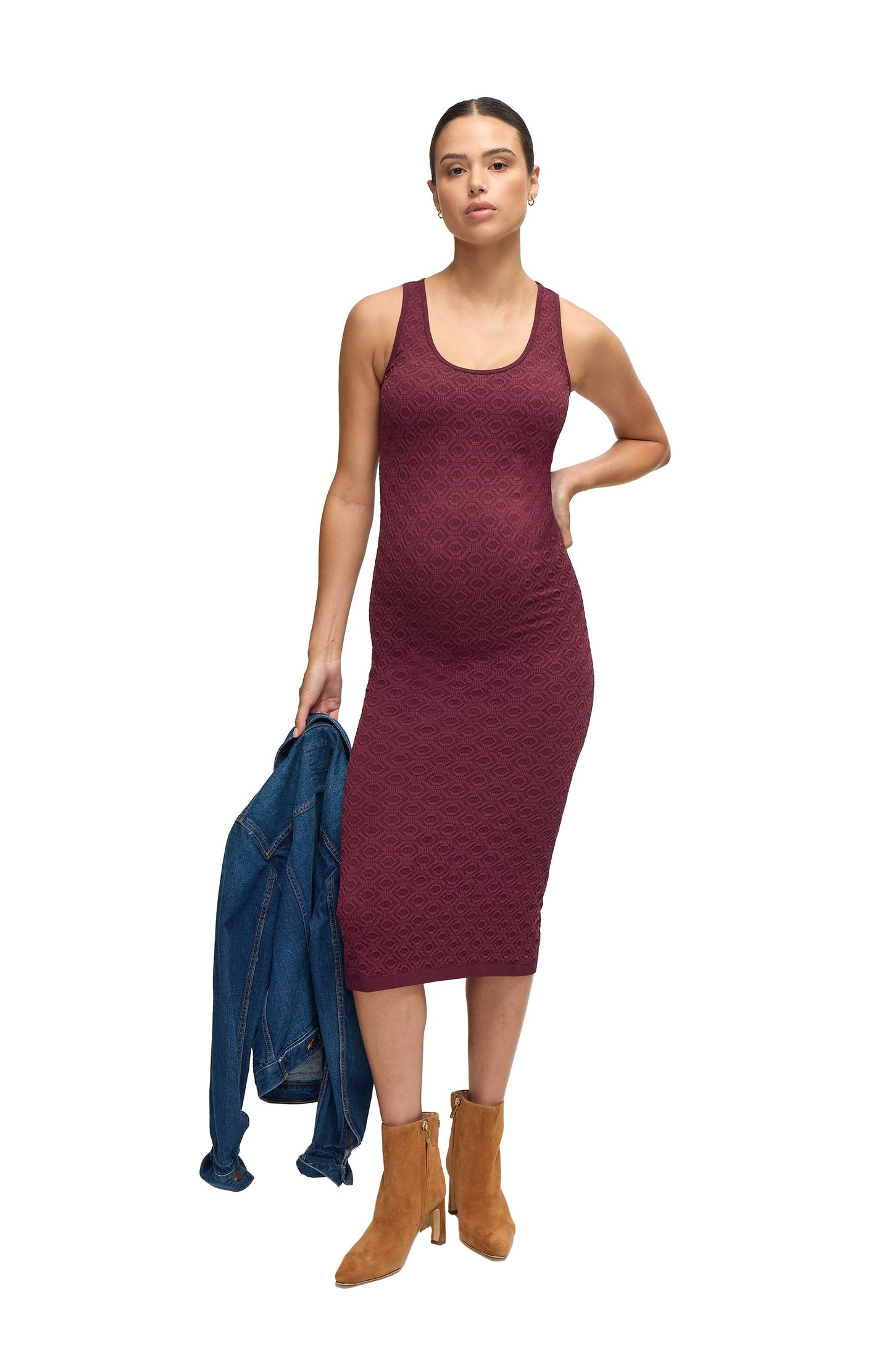 The Modern Muse Bodycon Midi Dress