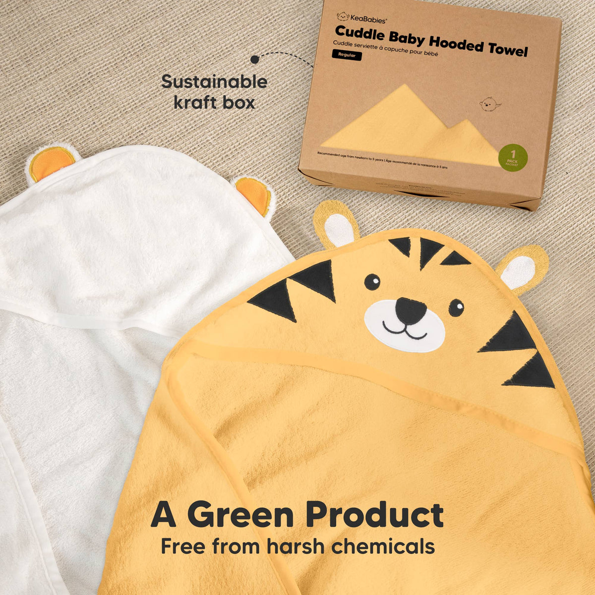 Tiger Hooded Towel