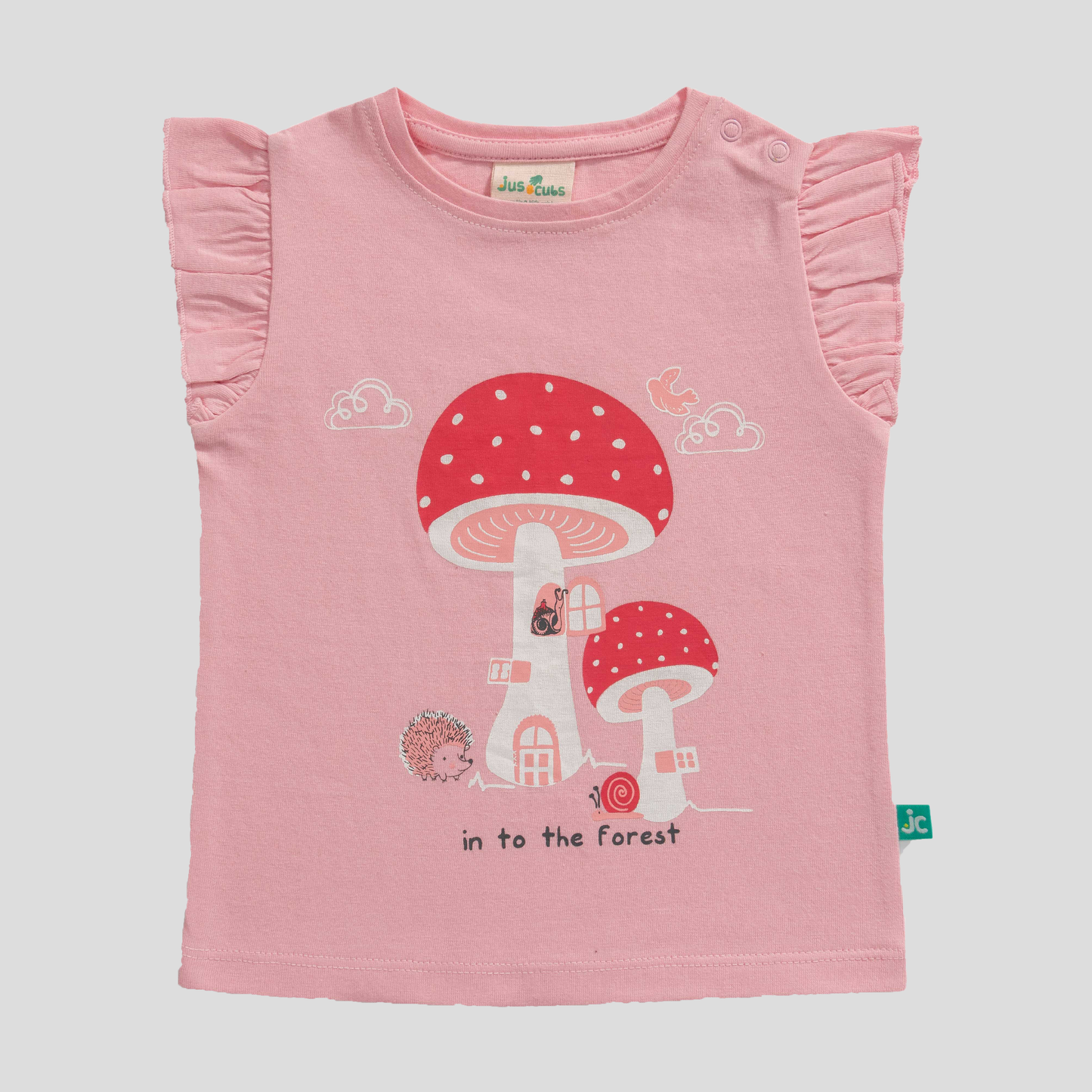 Mushroom House Tee & Shorts Set